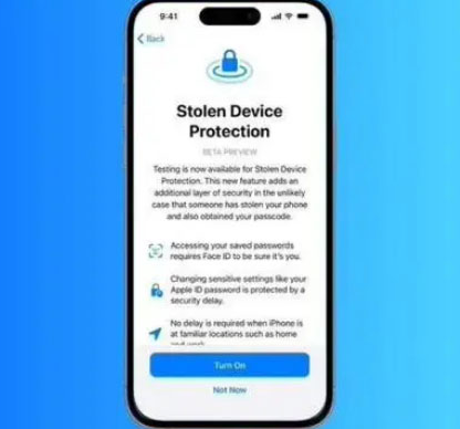 刚察苹果授权维修店分享被盗设备保护功能开启方法