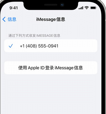 刚察apple维修iPhone上无法正常发送iMessage信息